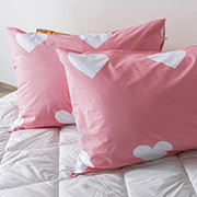 Комплект наволочок 704 Pink Love Hearts ранфорс ТЕП 50х70 см (2 шт)