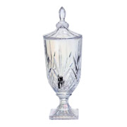 Лимонадниця на ніжці з краном 3 л Crystal Trinity Yiwu HP-19-302