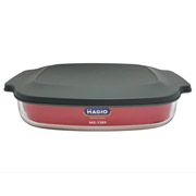 Форма для запікання із кришкою 35.5х12.5х7.7 см 2.7 л Magio MG-1269