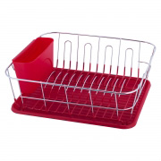 Сушарка для посуду з піддоном Kamille 37х33х13, 5см 0763B
