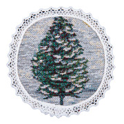 Серветка-підкладка з мереживом Limaso Zermat-10D