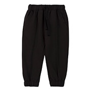 Штани для дівчинки ШР878 трикотаж-двунитка Бембі Y00-чорний