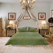 Покривало Arya Diamond зелене