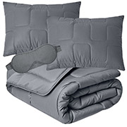 Набір антиалергенний ManMaker Ideia 8-35824 ковдра, 2 подушки, маска для сну