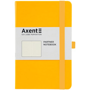 Книга записная в точку 125х195 мм 96 л Partner Axent 8306-08-a желтая