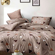 Постільна білизна Шоколадні трикутники 100353 бязь-люкс Selena