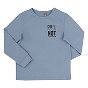 Лонгслів для хлопчика ФТ10 супрем Бембі 400-блакитний