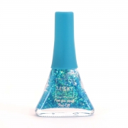 Лак для нігтів 5,5мл Конфетті-Мікс бірюзовий перламутр Lukky T16755