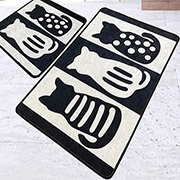 Набір килимків для ванної кімнати Meo Chilai Home