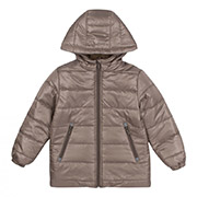 Куртка демісезонна для хлопчика КТ316 плащівка Бембі H00-коричневий