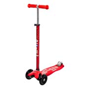 Самокат до 50 кг 3-х колісний Maxi Deluxe Micro MMD026 червоний