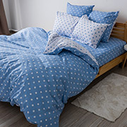 Постільна білизна Light blue dots ранфорс ТЕП