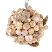 Елочное украшение Шар 10 см Lefard 66-091