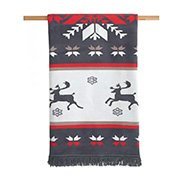 Плед бавовняний Arya Christmas Morie