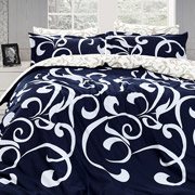 Постільна білизна First choice Ruya lacivert