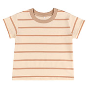 Футболка для хлопчика ФТ25 супрем Бембі G02-бежевий-смужка