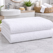 Набір із 2 махрових рушників Hotel 500г SoundSleep білий