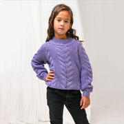 Джемпер дитячий Merlin Art Knit бузковий