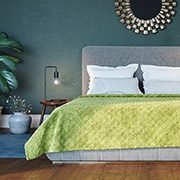 Покривало Ромб прямий Velour ТЕП салатове