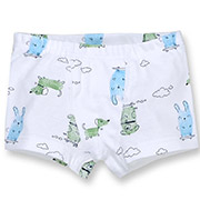 Труси-боксери для хлопчика 1105236пес рібана Татошка білий з принтом