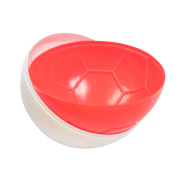 Формочка для піску "М'яч" 2 ел. червоно-біла