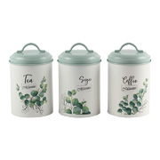 Набір ємностей для зберігання 3 предмета Maestro MR1773-3CS зелений