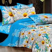 Постільна білизна Ромашка яскрава бязь Selena 100814