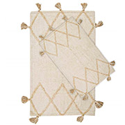 Набір килимків у ванну кімнату Agnes Irya krem кремовий