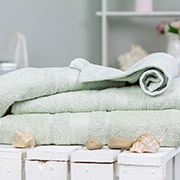 Набір махрових рушників 5078 Elite SoftNess Menthol Mirson 4 шт в подарунковій коробці