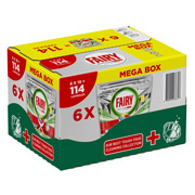 Капсули для посудомийних машин 114 шт Лимон Все в 1 Platinum Plus Fairy 8700216236317