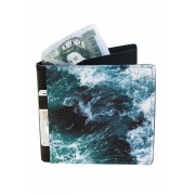 Гаманець шкіряний Devays Maker морські хвилі 30-0114-466
