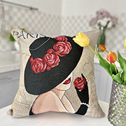 Декоративна гобеленова наволочка LiMaSo KISS542