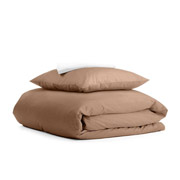 Комплект підліткової постільної білизни Cosas Brown White