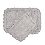 Набір килимків у ванну кімнату Darya Irya gri сірий