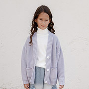 Кардиган Casual Art Knit сірий