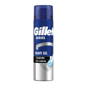 Гель для гоління очищуючий з вугіллям 200 мл Series Gillette 7702018619757