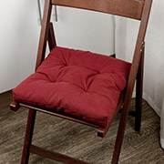 Подушка на стілець Fiesta Прованс бордо