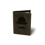 Обкладинка для автодокументів BermuD Джентльмен М01 B 02-18Ko-01-7 коричнева