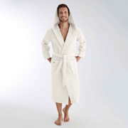 Халат чоловічий вафельний Nusa NS-1325 krem кремовий