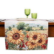 Раннер гобеленовий з тефлоновим просоченням Український краєвид Villa Grazia Premium