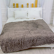 Флісовий плед 1011 Aurora Graphite Mirson