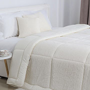 Ковдра зимова антиалергенна Teddy ТЕП молочна