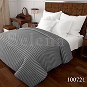 Комплект постельного белья Selena Stripe Серо-белый 100721
