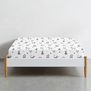 Простирадло на гумці Wild Animals ранфорс Cosas висота 20 см