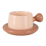 Чашка з блюдцем 250 мл Arada Nude Led B060727