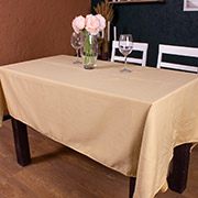 Скатертина бавовняна 003 Gold Strong Mirson