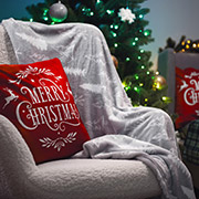 Фланелевий плед Ялинки Flannel Ardesto