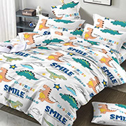 Постільна білизна для дитячого ліжечка 110505 Діно-2 бязь Selena