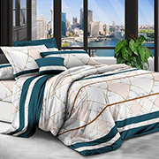 Постільна білизна Абстракція ромбики 600262 полікоттон Selena