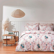 Постільна білизна Flavor ранфорс Iris Home рожевий